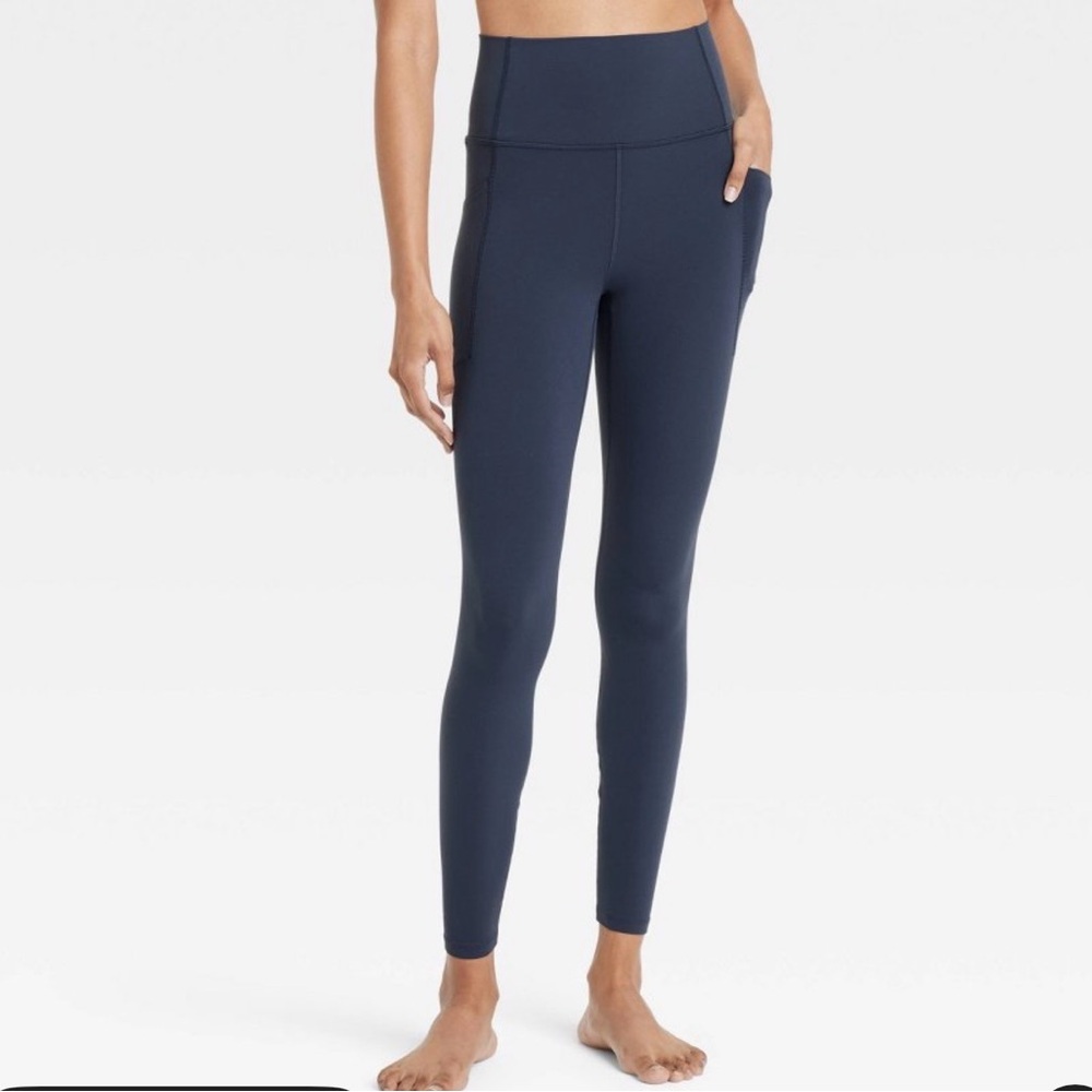 Women's Everyday Soft Crossover 7/8
Leggings - All In Motion™ Navy Blue